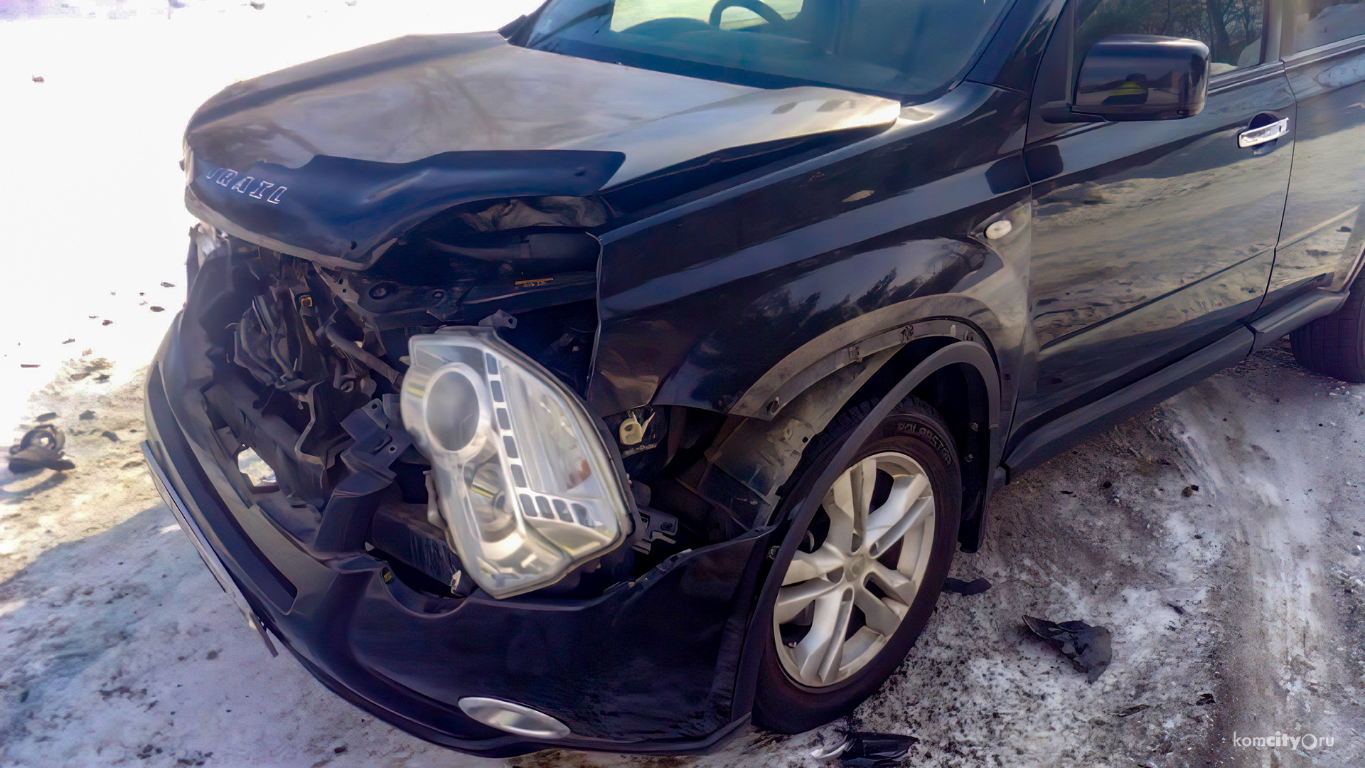 В ДТП на Копылова пострадал водитель