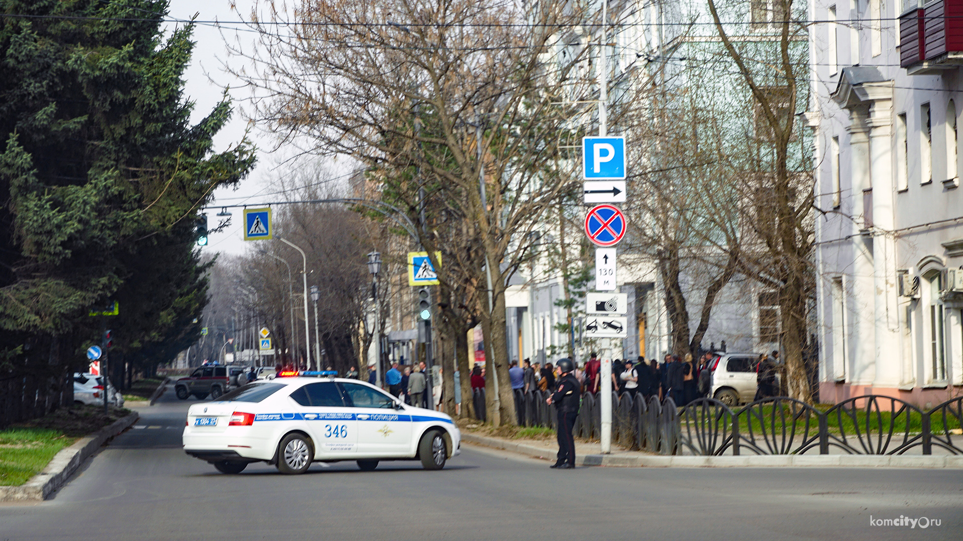 Администрацию города эвакуировали из-за сообщения о взрывном устройстве