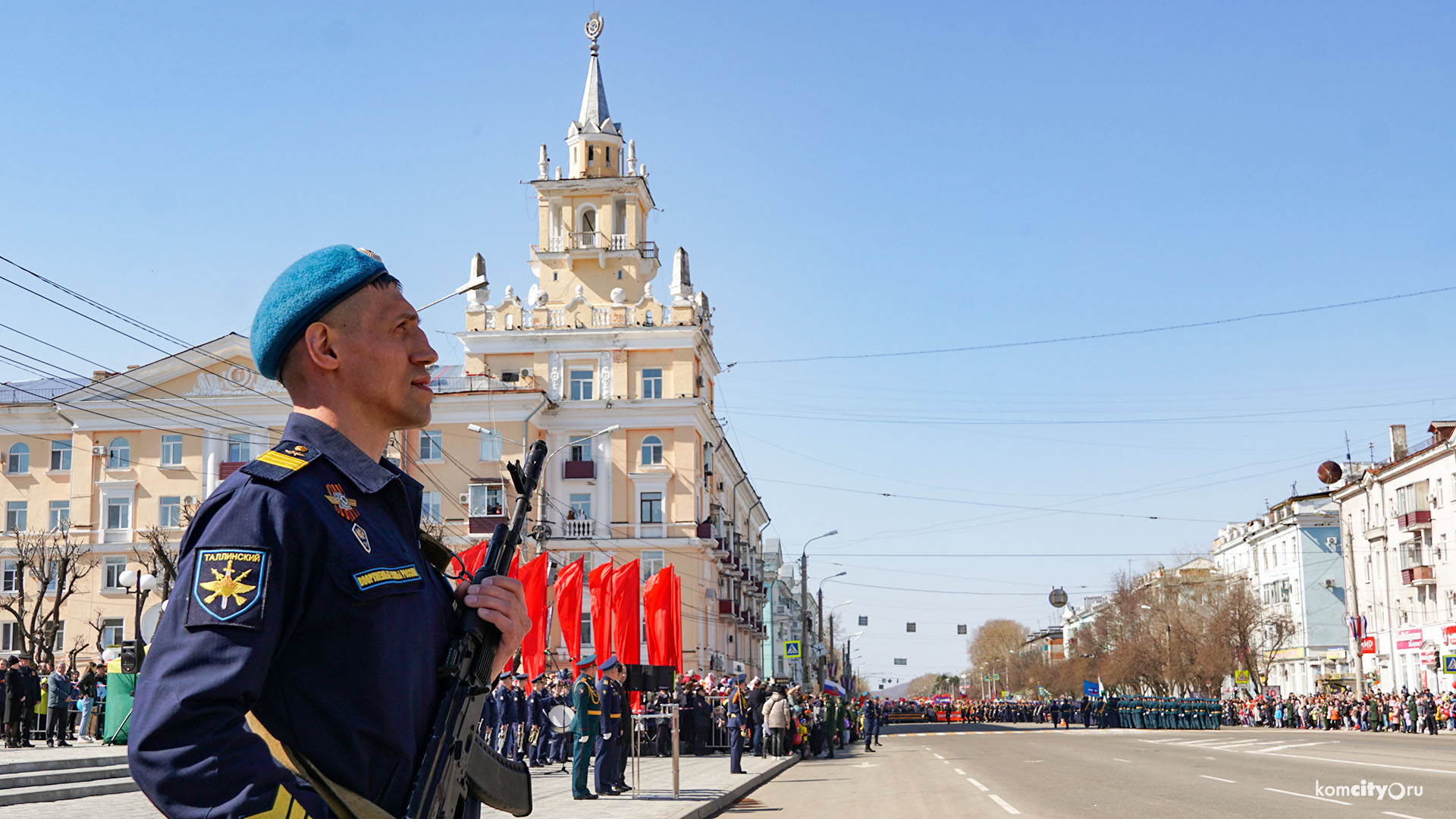 День Победы в Комсомольске — Видео от Komcity.ru