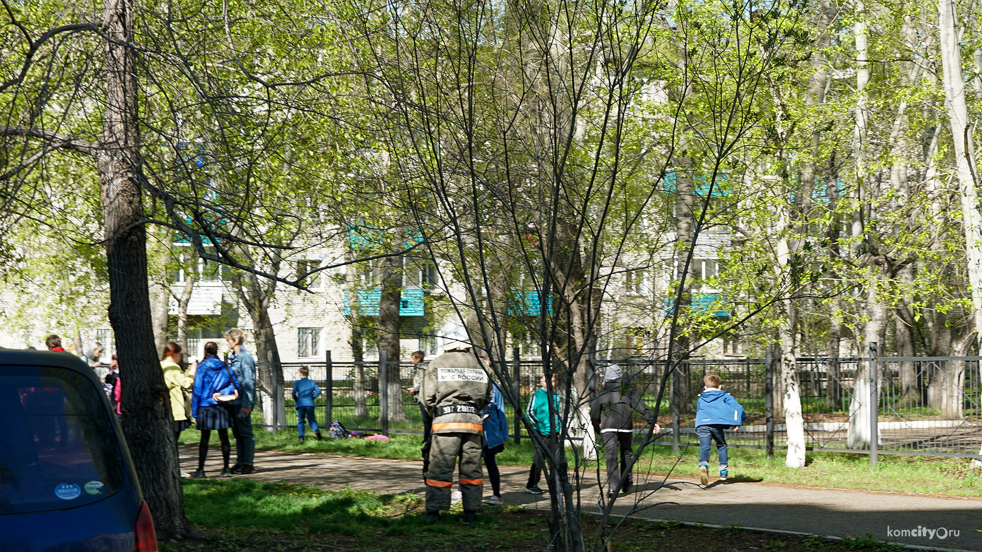 В общей сложности 4 школы «заминировали» этим утром в Комсомольске