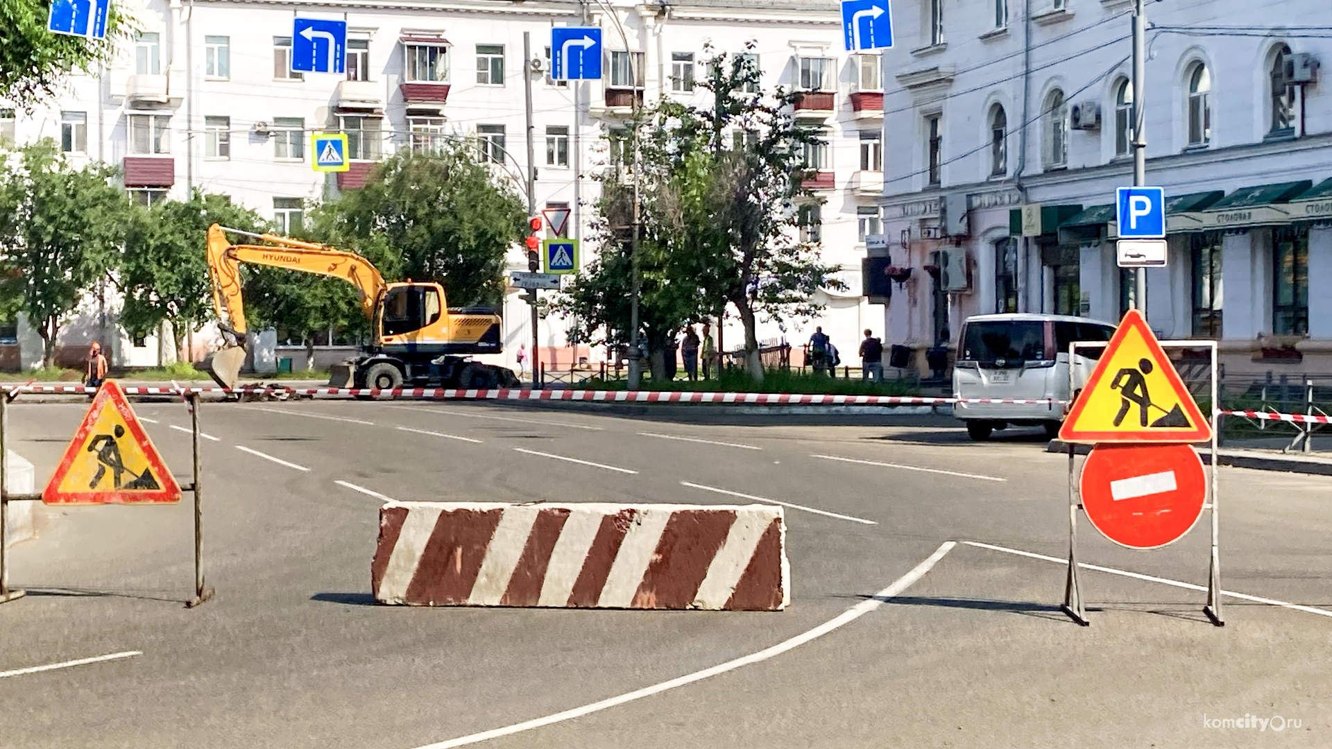 Город без руля и без ветрил: после перекрытия площади Ленина водители вынуждены грубо нарушать ПДД