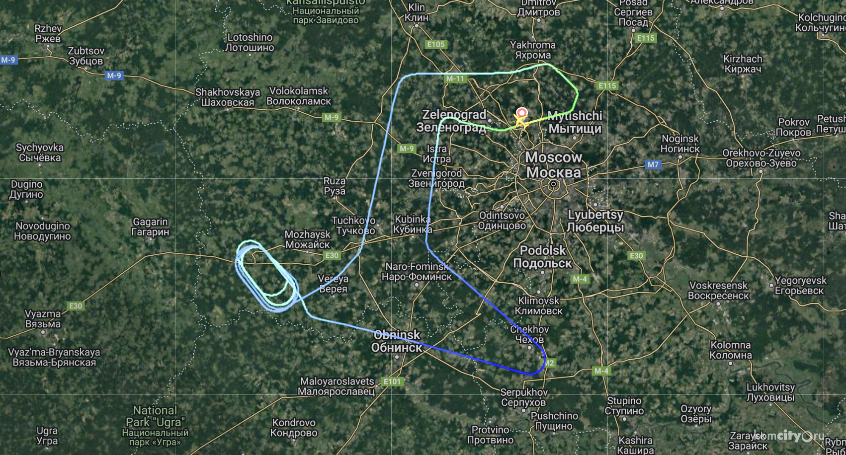 Суперджет снова не смог: пассажиры больше часа кружили над Подмосковьем из-за отказа системы кондиционирования