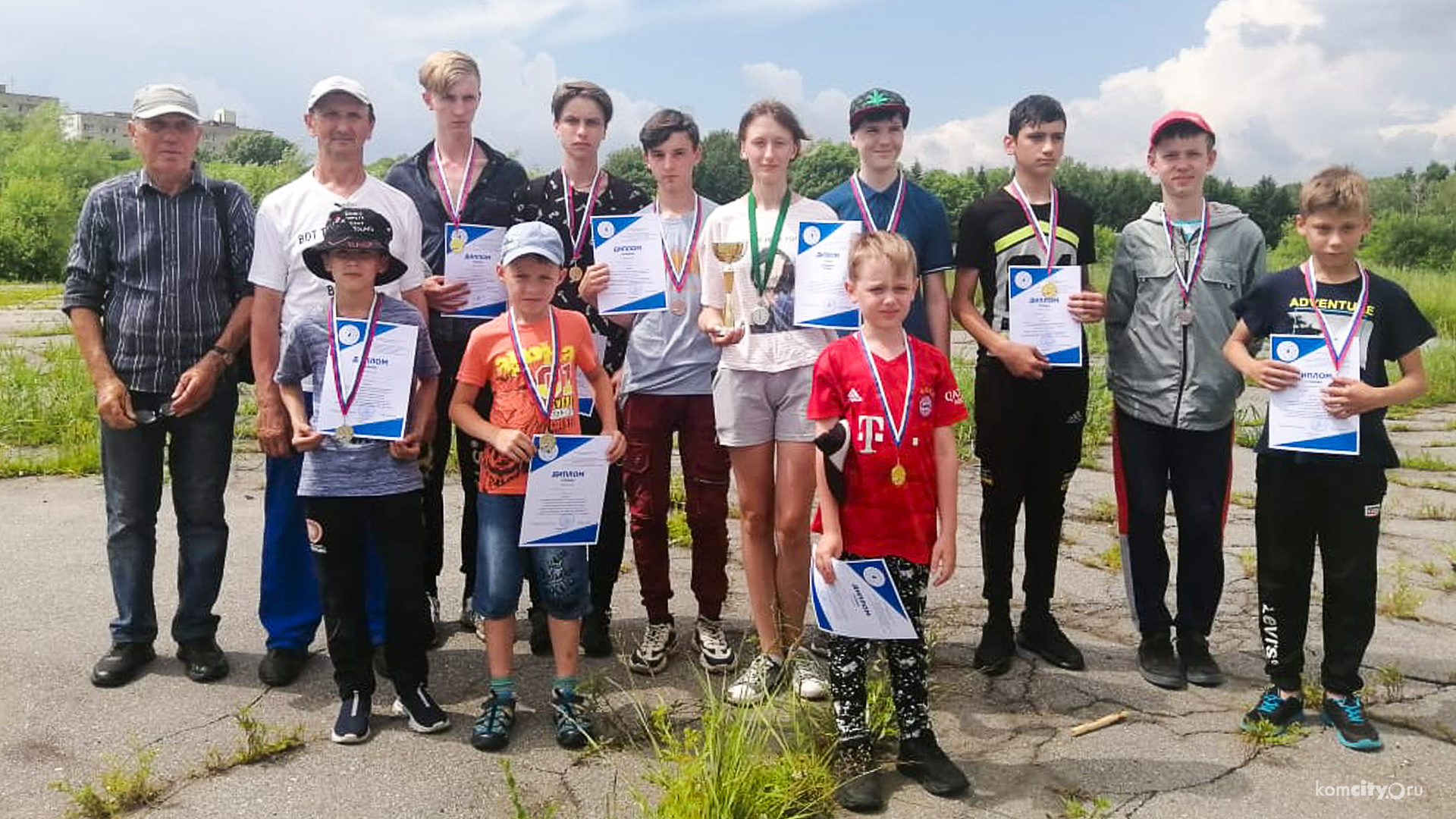 Комсомольские авиамоделисты стали чемпионами