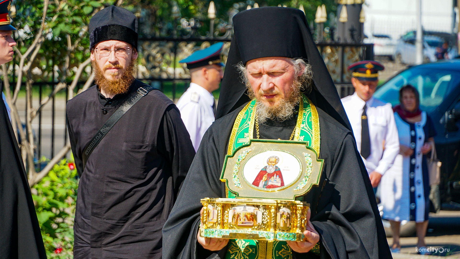 Ковчег с мощами Сергия Радонежского два дня пробудет в Комсомольске