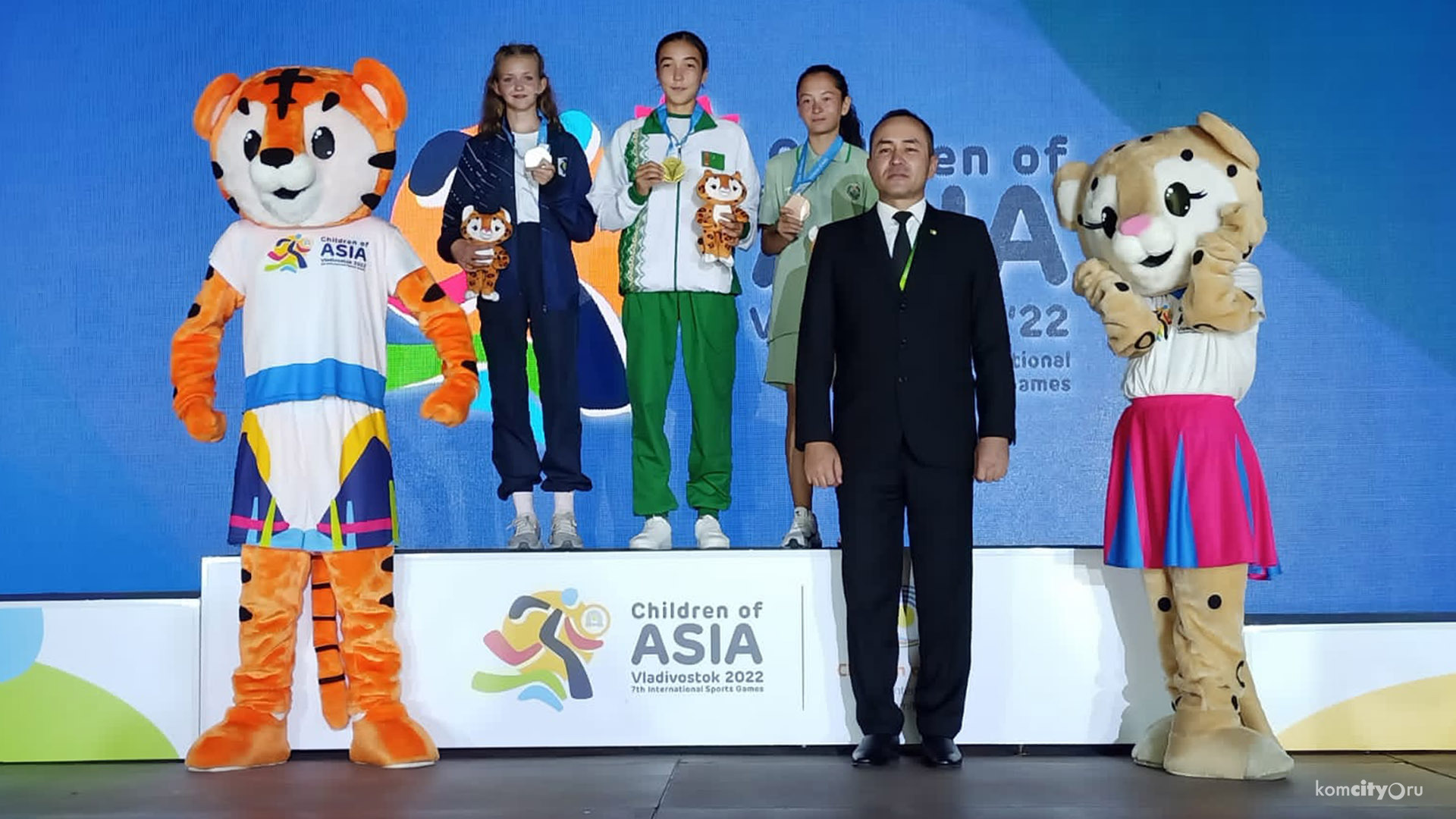Комсомольчане взяли три медали на международных играх «Дети Азии»