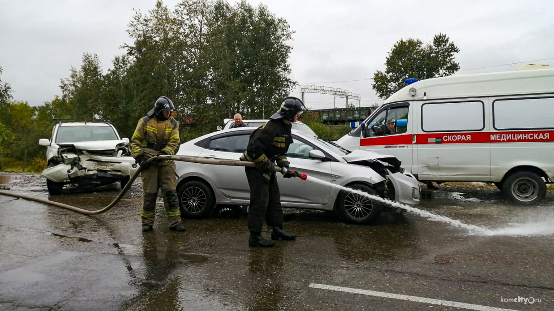 На Хумминском снова серьёзное ДТП с пострадавшими