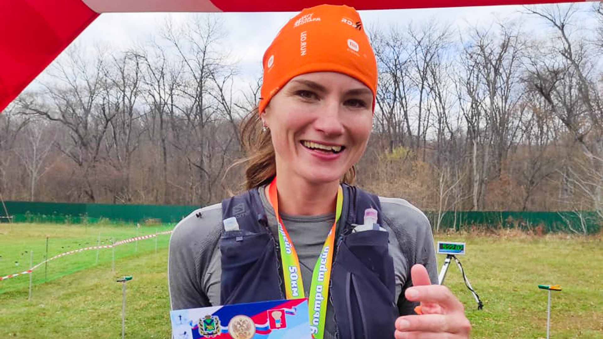 Комсомольчанка Лидия Жукова быстрее всех пробежала 50-километровую гонку в Уссурийске