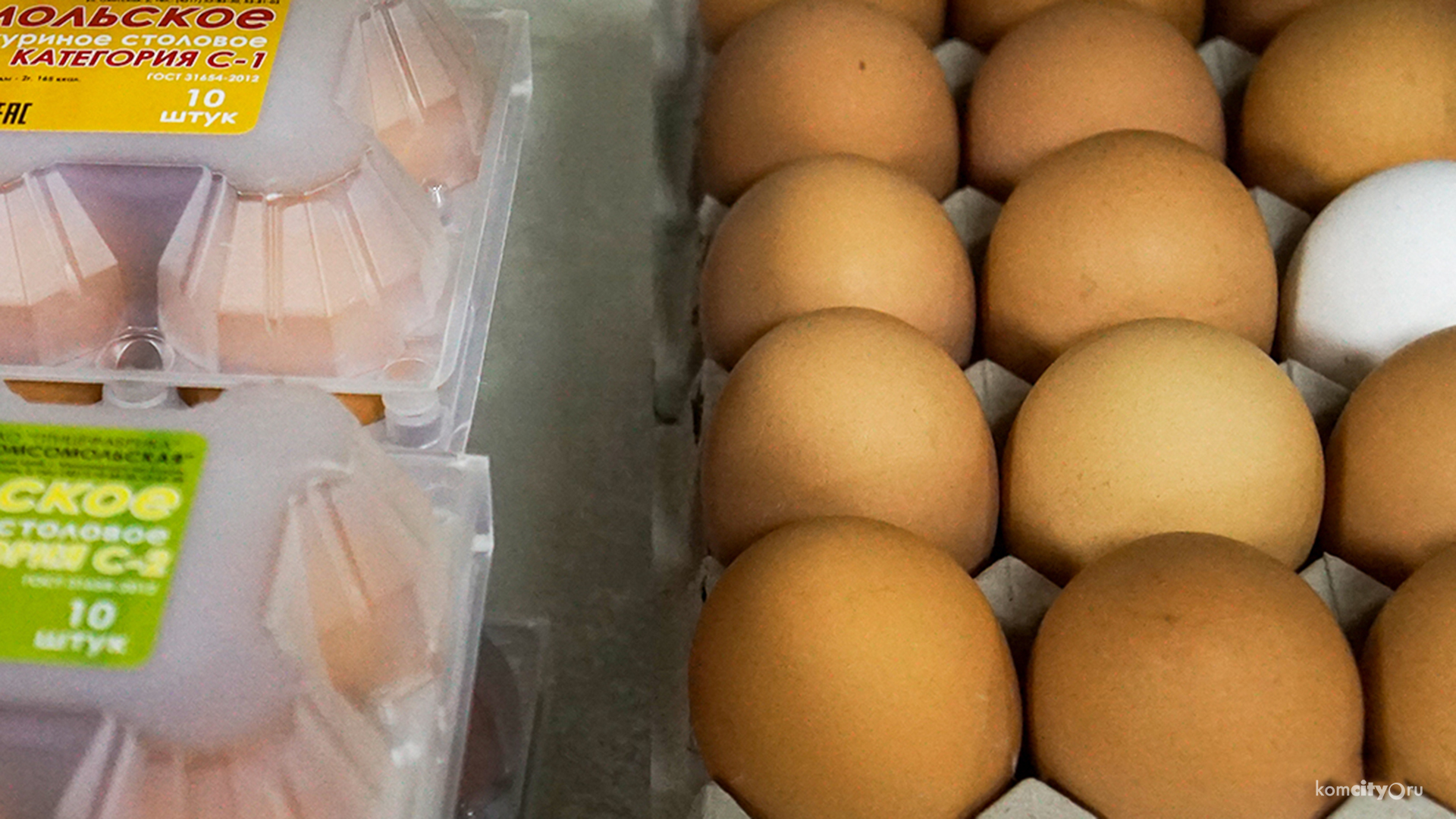 Слишком быстрые яйца нашли в Комсомольске
