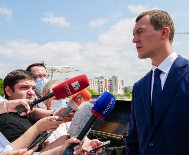 Начат приём вопросов к «прямой линии» с Дегтярёвым