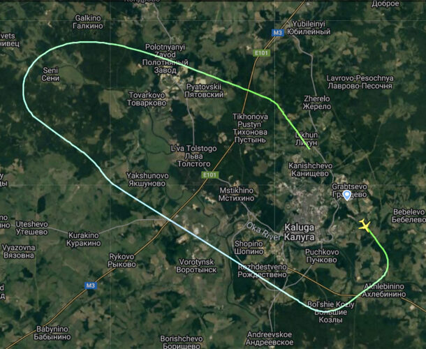 Пассажирам Суперджета «Азимута» не удалось покинуть Калугу