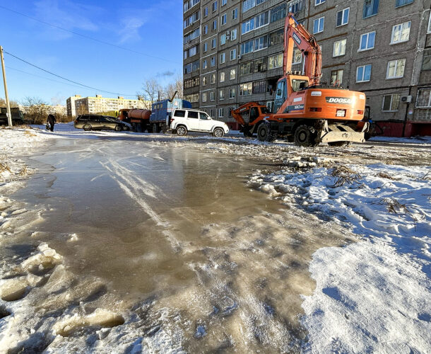 В Привокзальном районе восстановили водоснабжение после порыва труб, но жалобы продолжают поступать