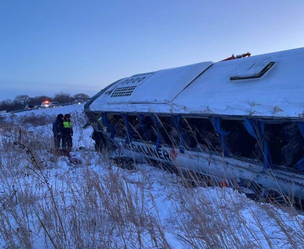 Шесть человек погибли в ДТП с автобусом в Нанайском районе