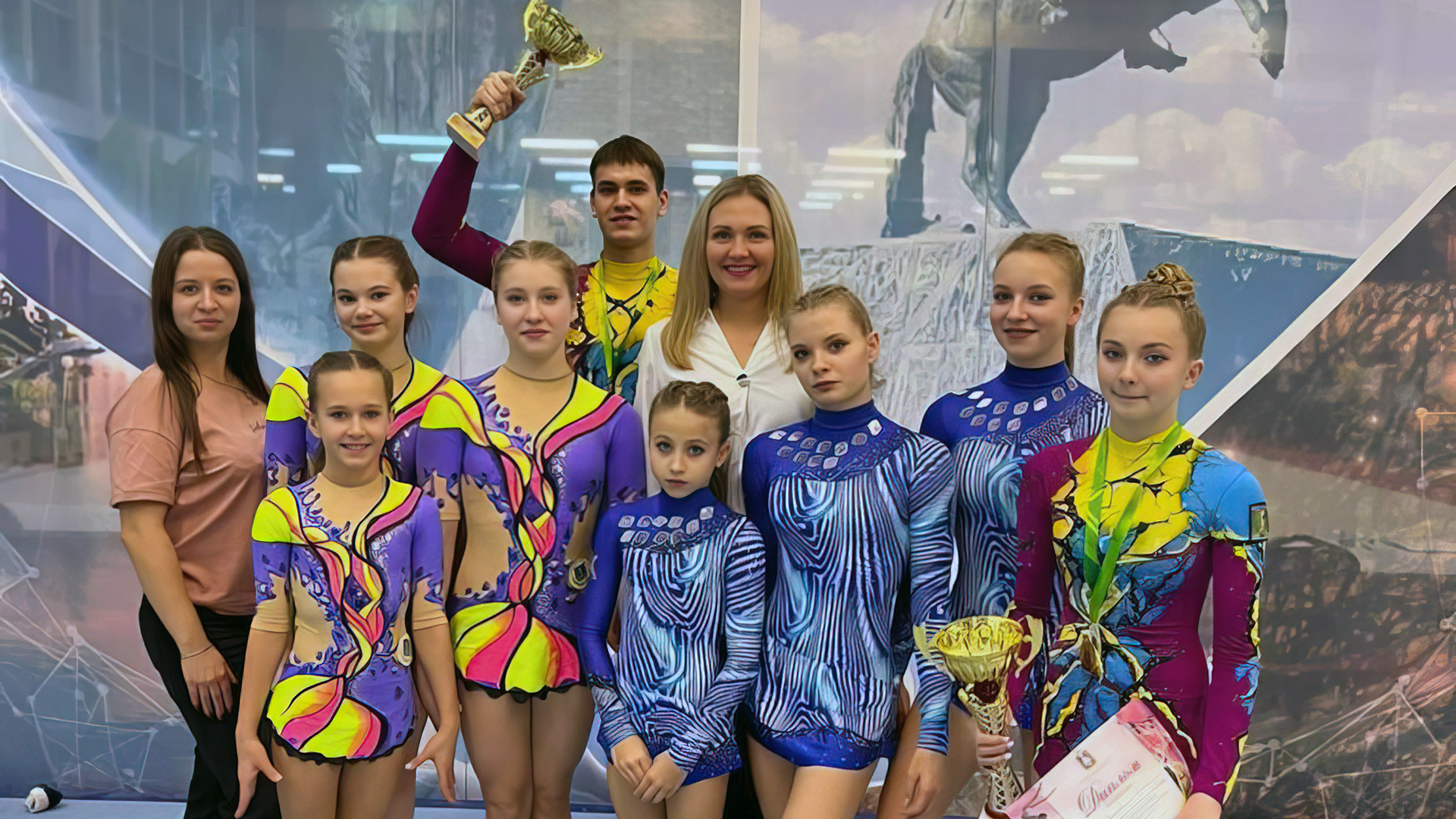 Комсомольчане стали победителями всероссийских соревнований по спортивной акробатике