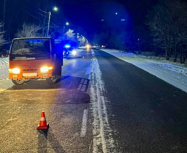 На Водонасосной сбили пешехода, шедшего по дороге