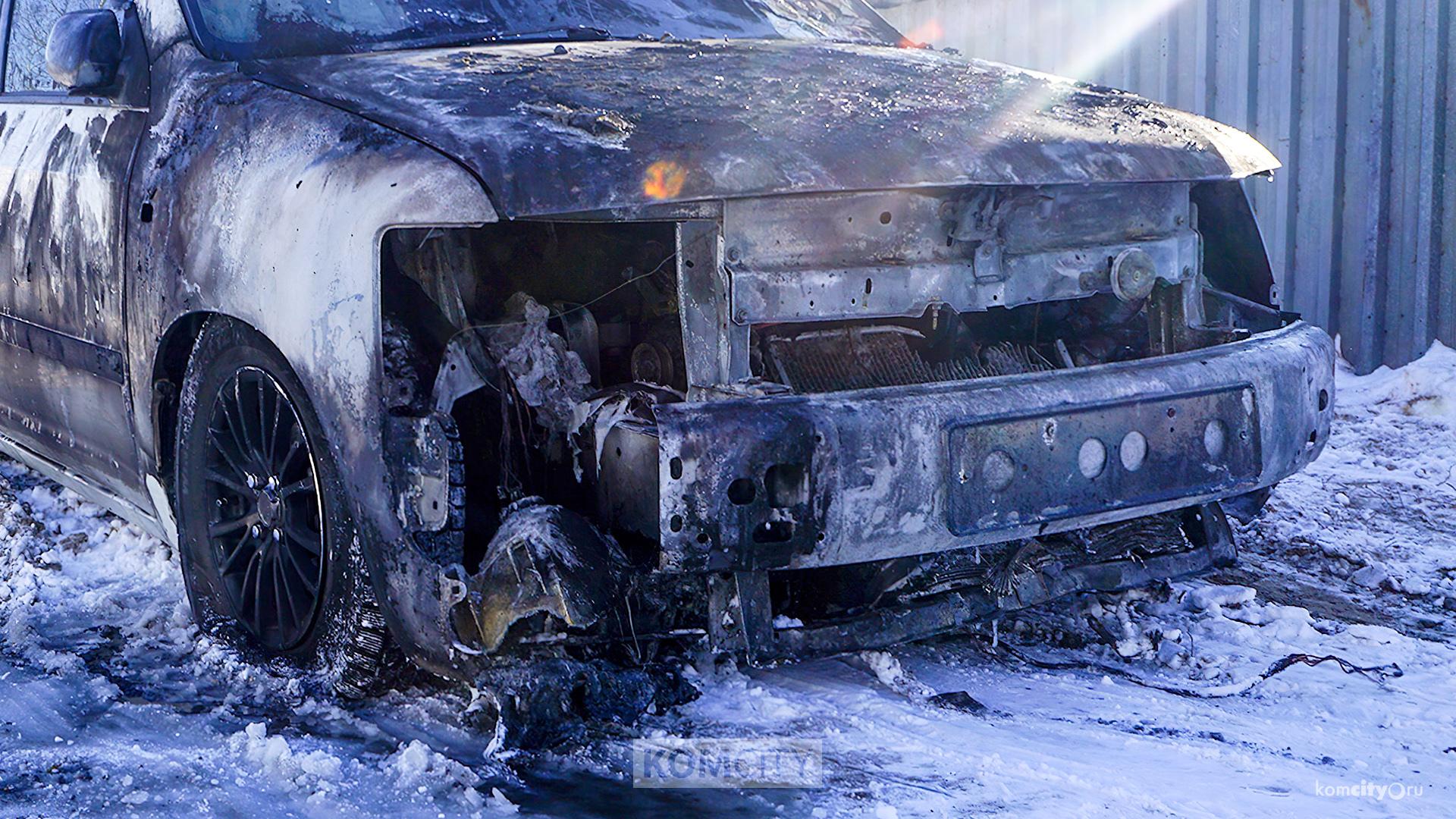 В Верхней Экони погиб мужчина, пытавшийся спасти горящую машину из гаража
