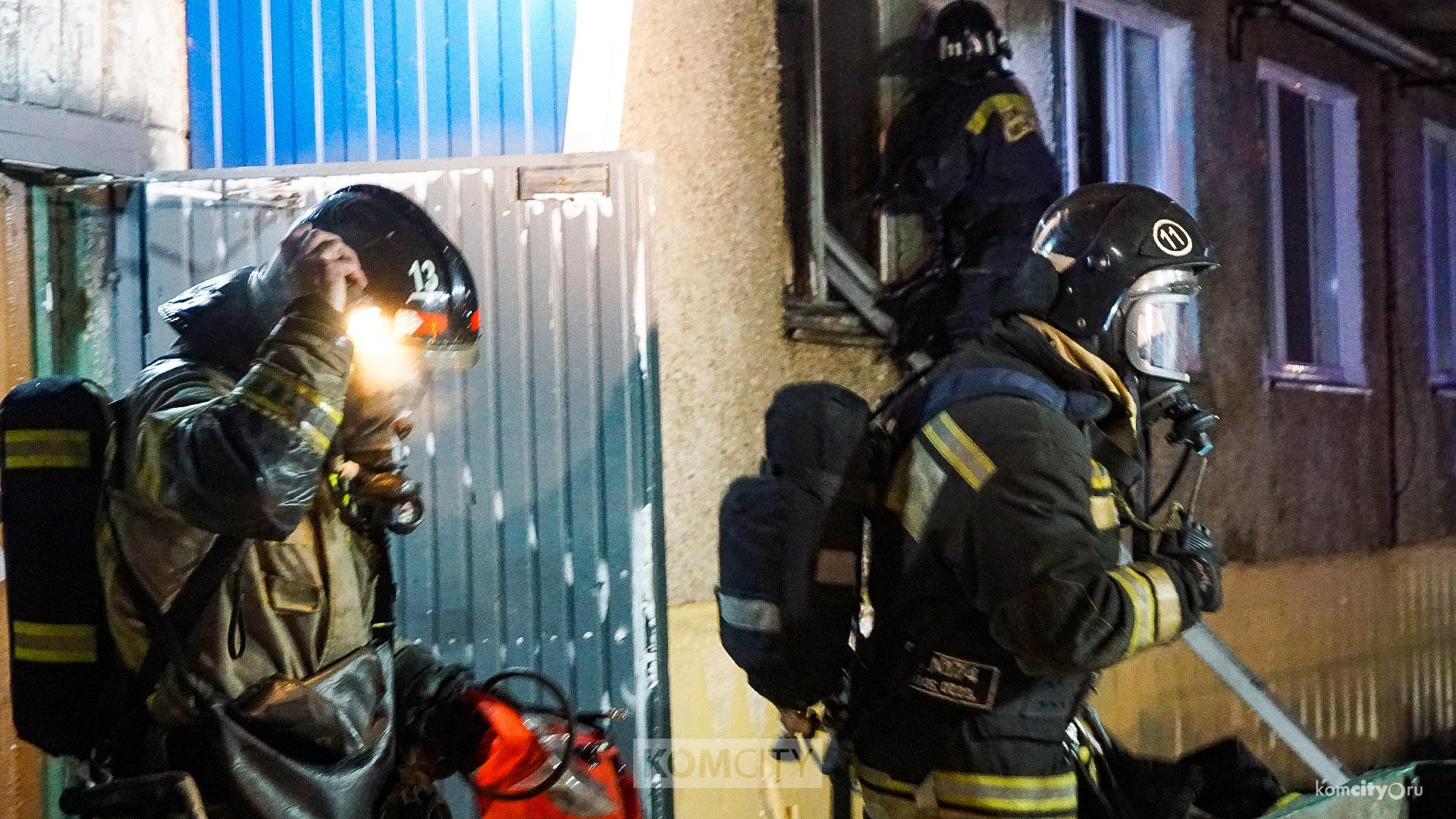 Пострадавший в пожаре на Московском скончался в больнице