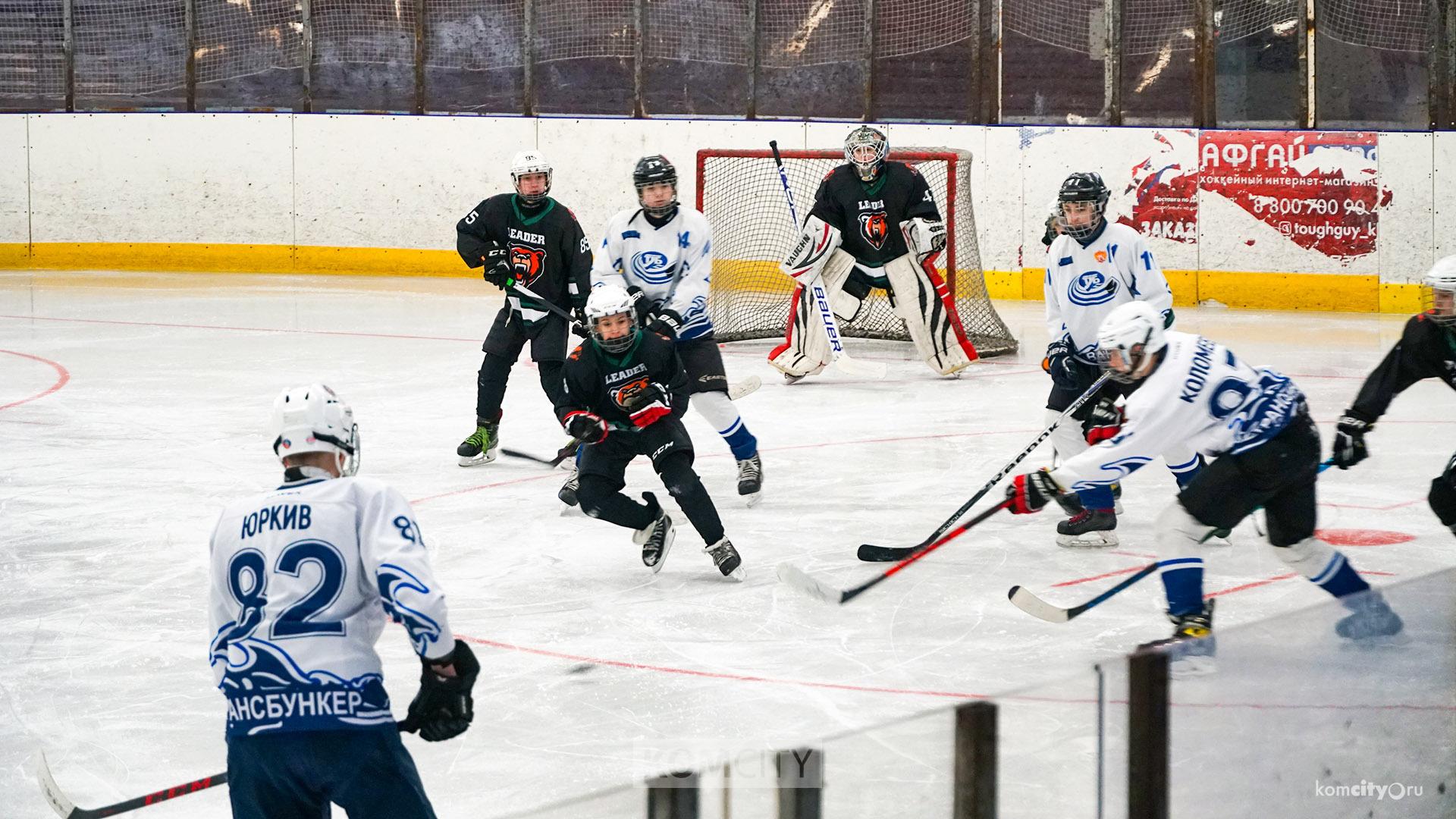 Комсомольская «Комета» заняла второе место региональных хоккейных соревнований