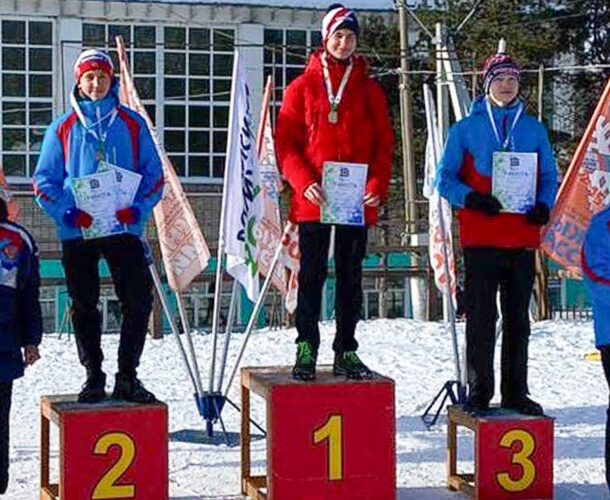 Лыжники из Комсомольска стали победителями и призёрами краевого первенства