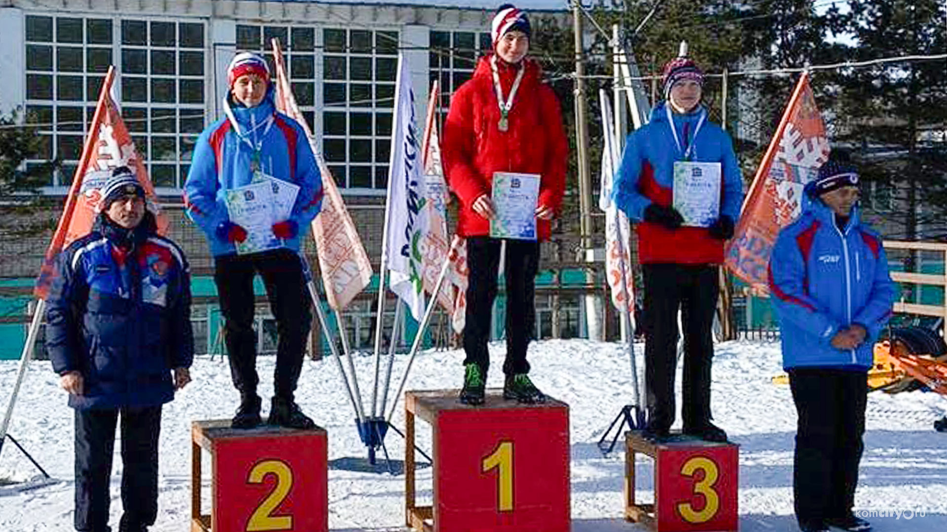 Лыжники из Комсомольска стали победителями и призёрами краевого первенства
