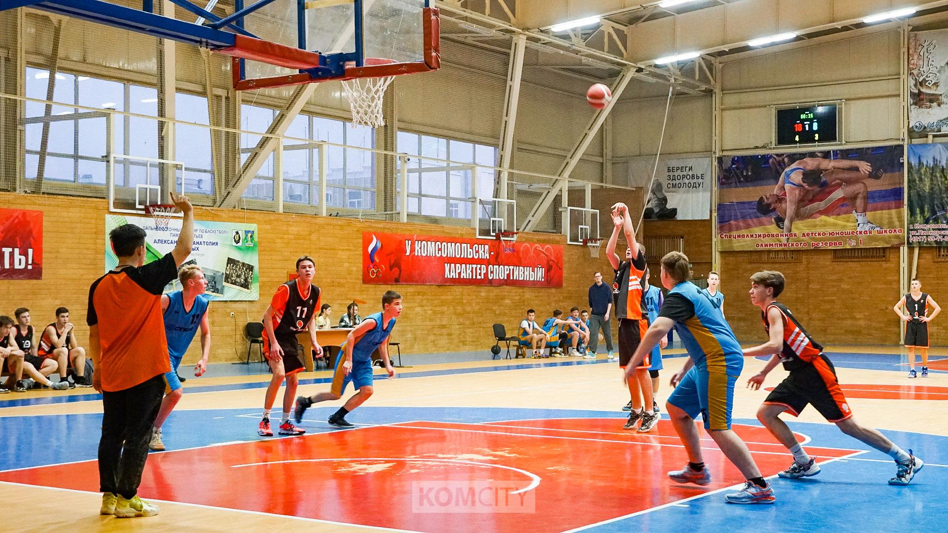 Комсомольские баскетболисты одержали победу на турнире в «Орлане»