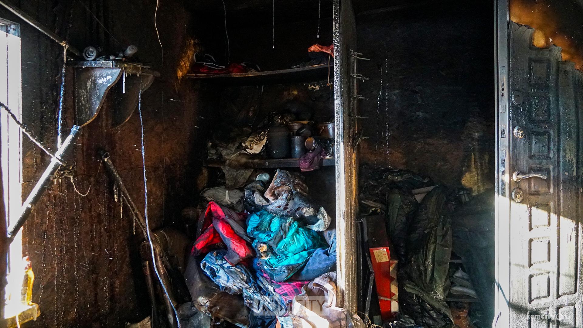 На Пивани мама и четверо детей остались без крова и вещей после пожара