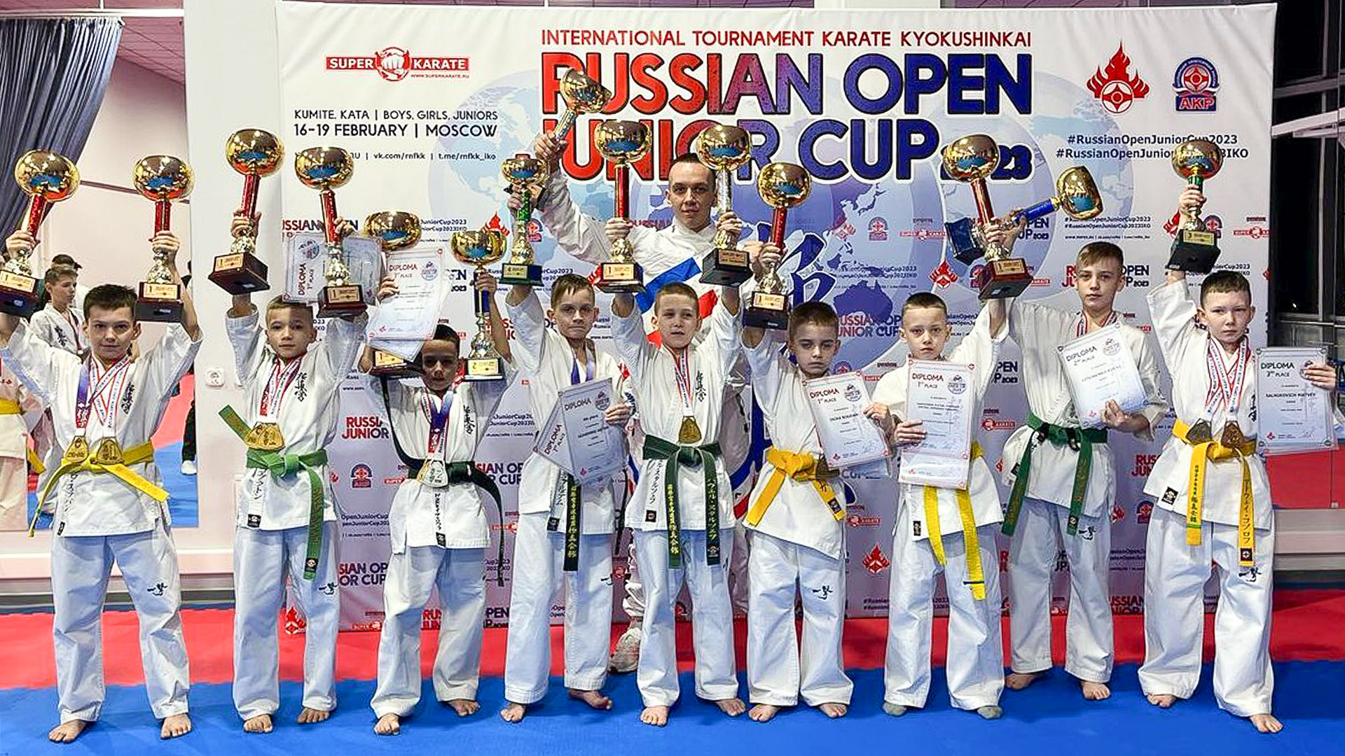 Комсомольчане стали победителями всероссийских соревнований по карате