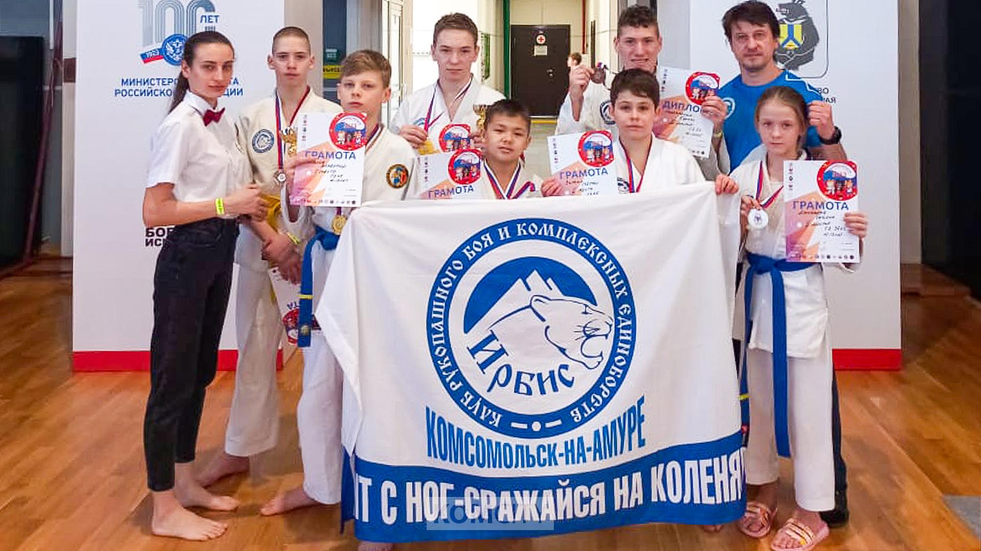 Каратисты из Комсомольска отличились на международных играх боевых искусств 