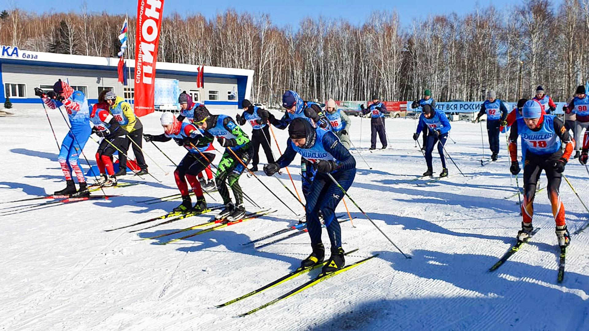 Пожарные показали лучшие результаты на лыжной спартакиаде «Динамо»
