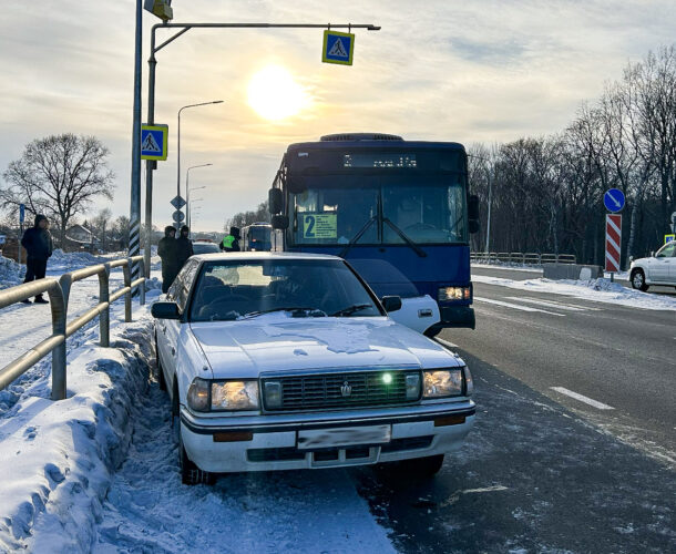 На Комшоссе Кроун сбил пешехода, но он не виновник