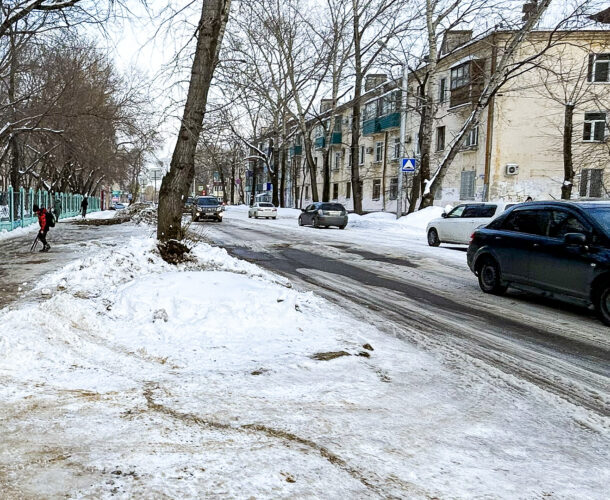 Комсомольскую перекроют на время снегоуборки