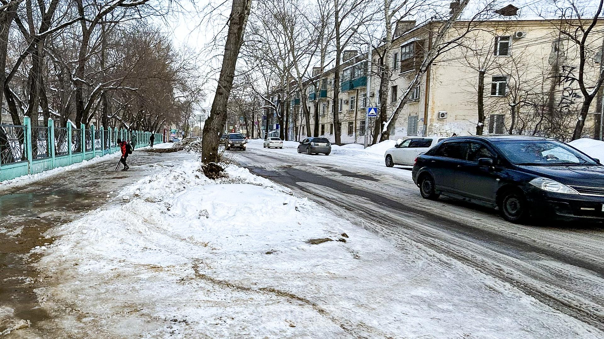 Комсомольскую перекроют на время снегоуборки