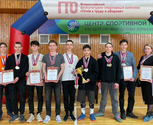 Комсомольчане стали победителями краевой молодёжной спартакиады 