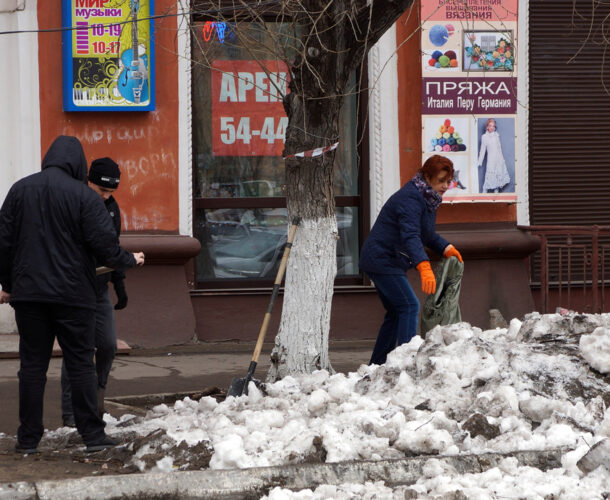 Субботник в Комсомольске переносится из-за плохой погоды