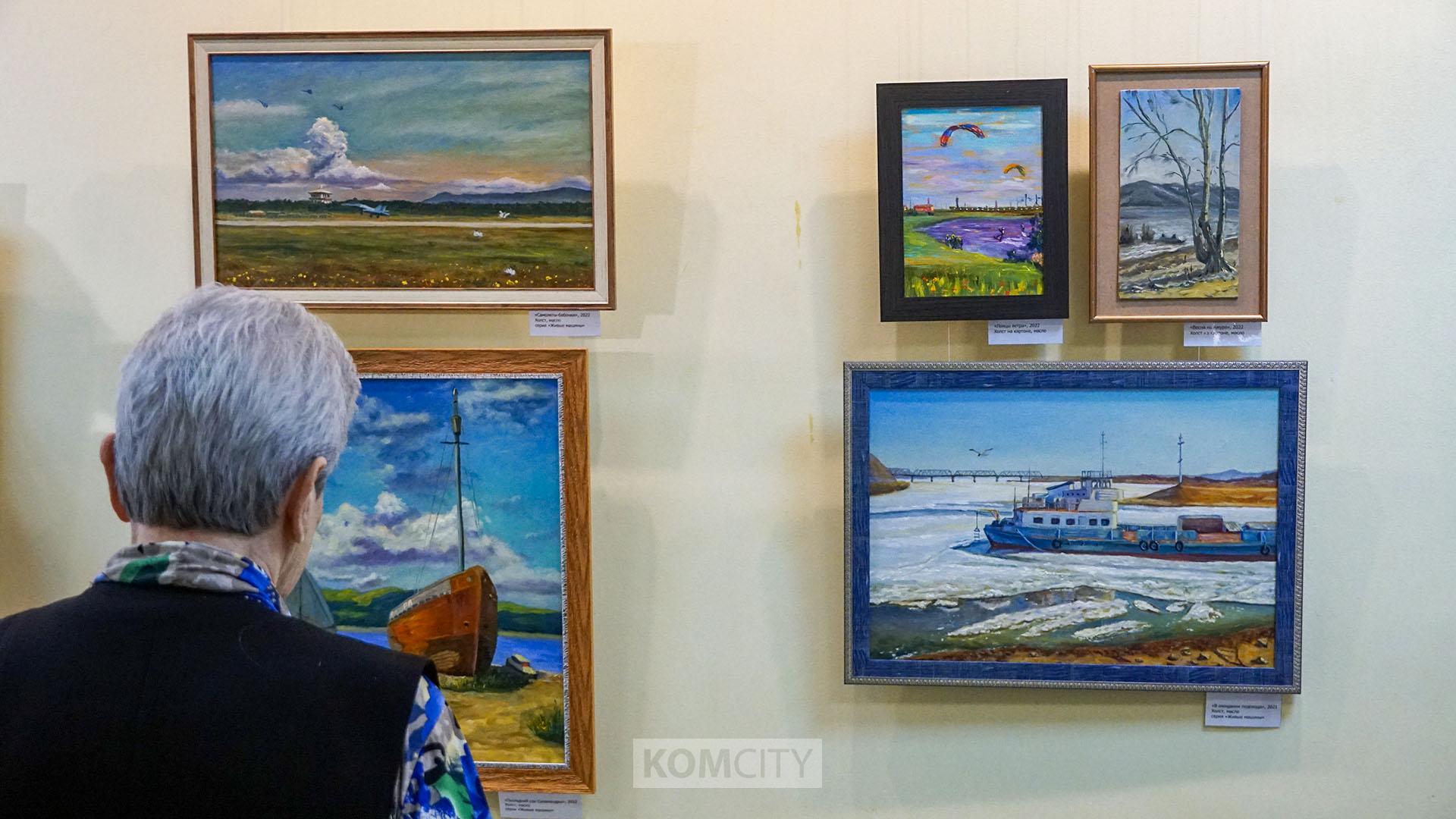 Выставка работ Надежды Логиновой открылась в библиотеке Островского