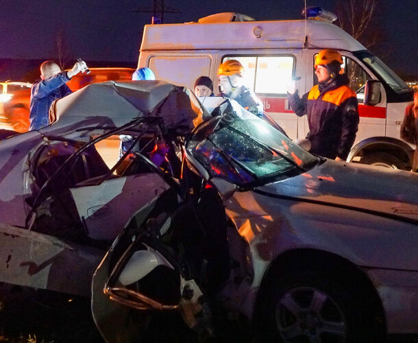 В аварии на Северном шоссе погибла водитель