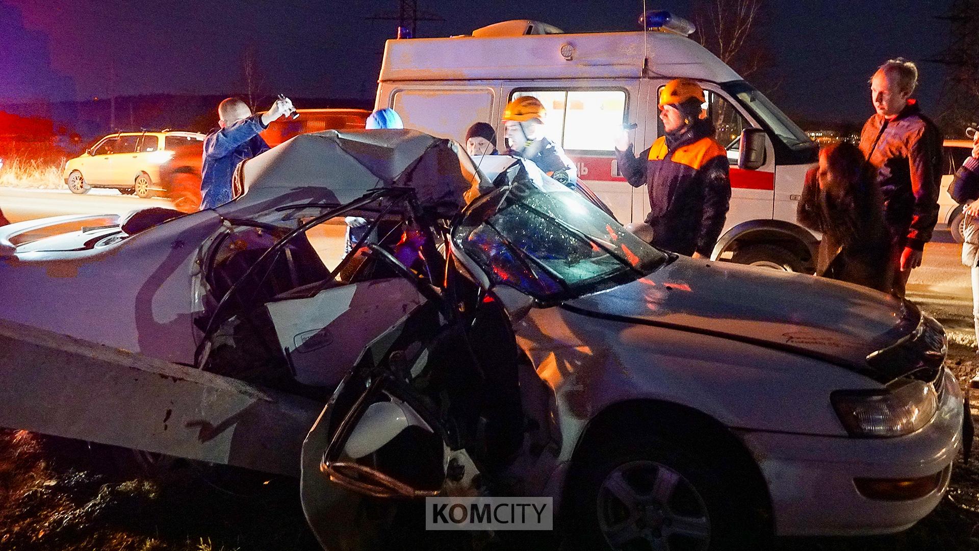 В аварии на Северном шоссе погибла водитель