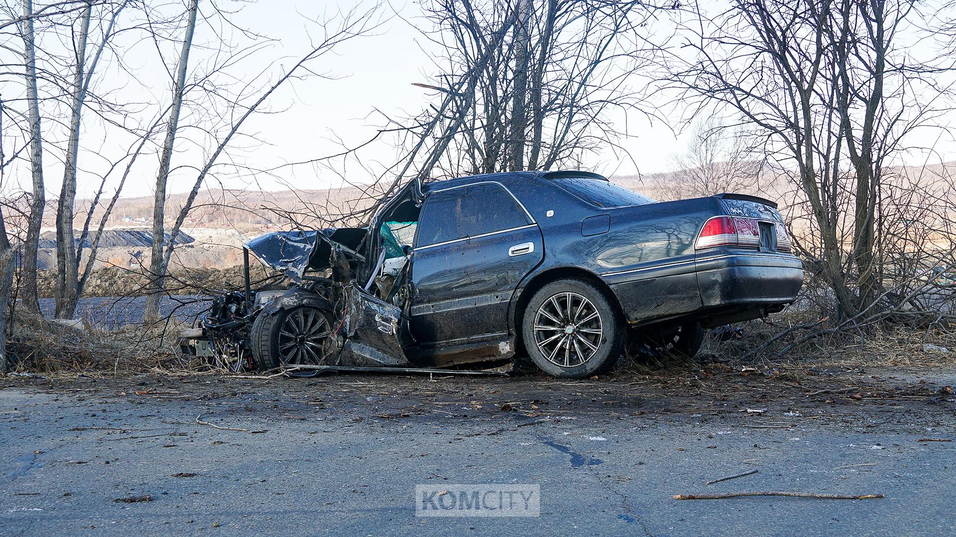 Авария по дороге в Таёжку чудом обошлась без пострадавших