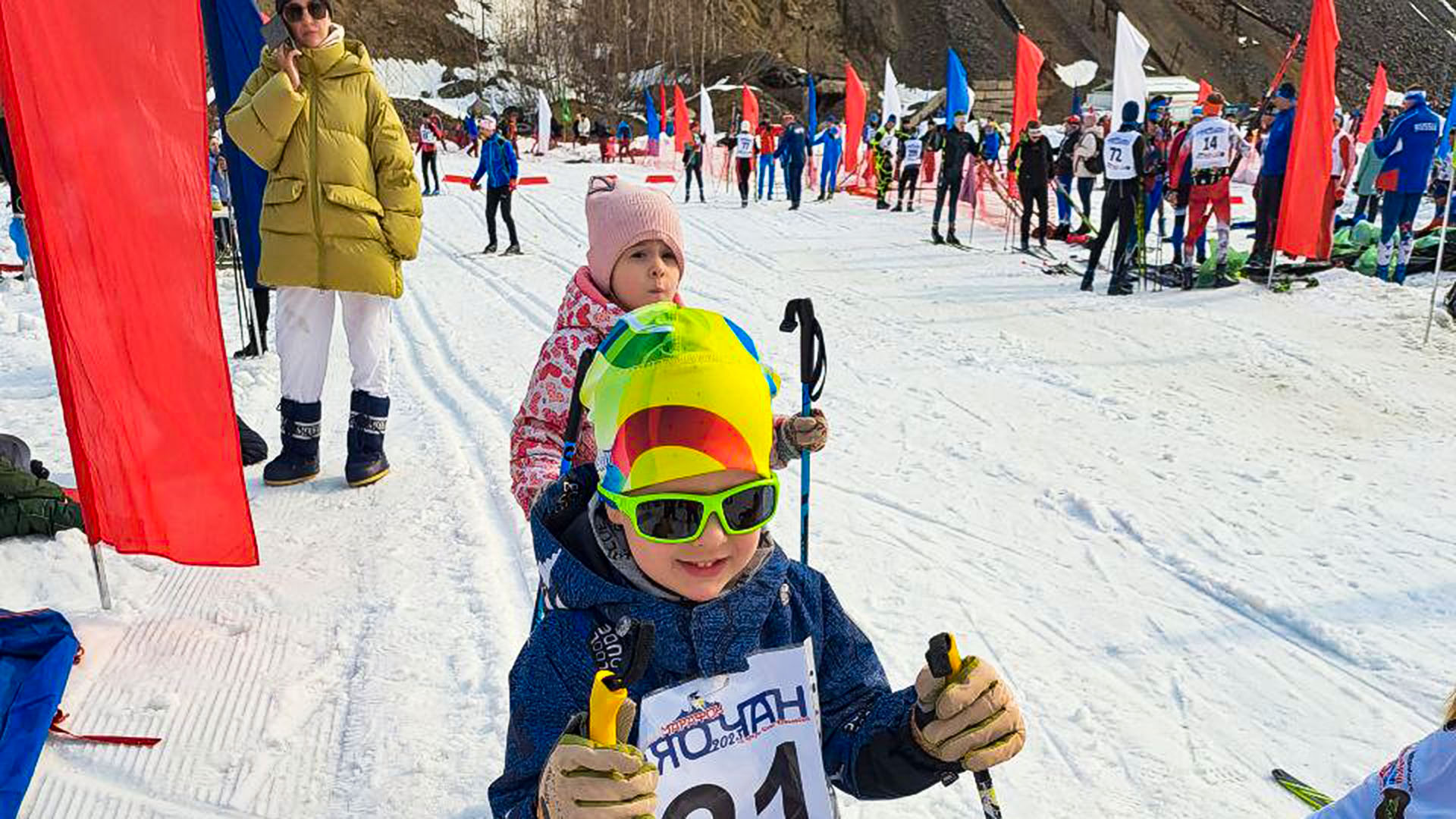 Малоснежье и вскрывшаяся Силинка не помешали ЛОТ-марафону