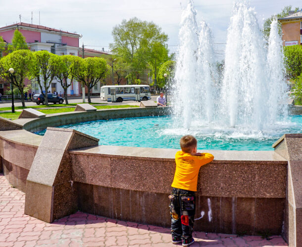 В Комсомольске готовятся к запуску фонтанов