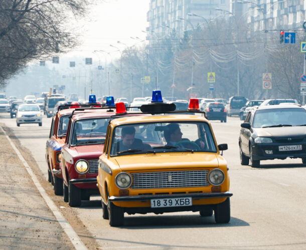 Необычный исторический автопробег стартовал в Комсомольске