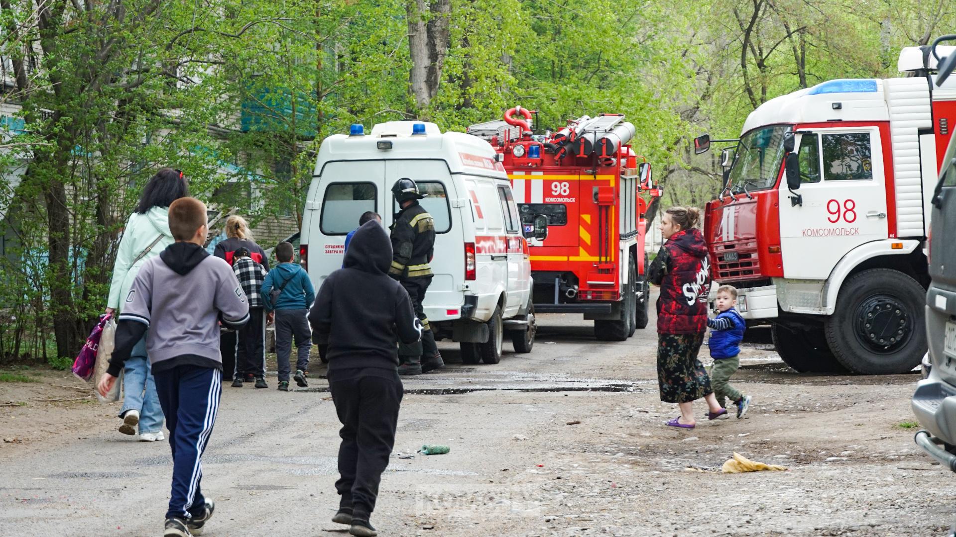 На Вокзальной мужчину спасли из пожара