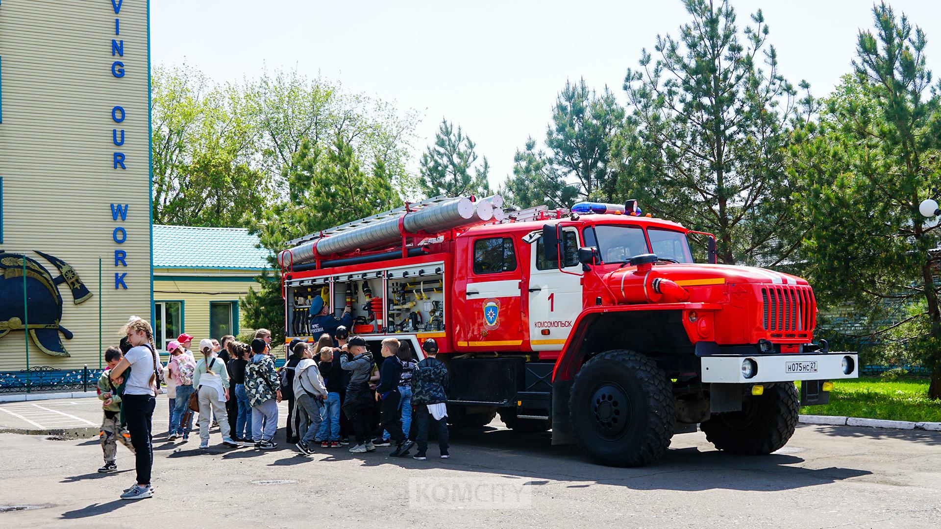 Краевые пожарные соревнования стартовали в Комсомольске