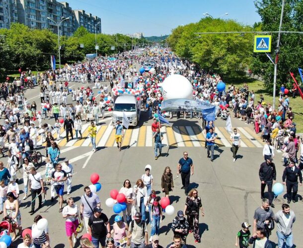 Шествие в честь Дня города пройдёт по проспекту Первостроителей