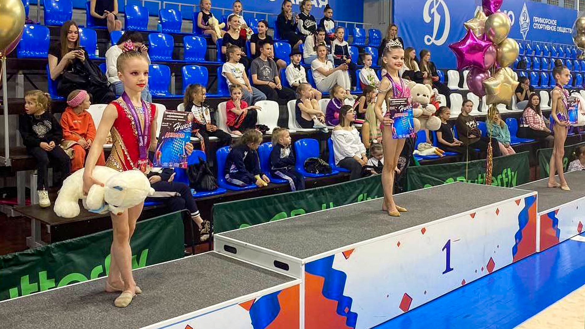 Комсомольские гимнастки завоевали медали межрегиональных соревнований