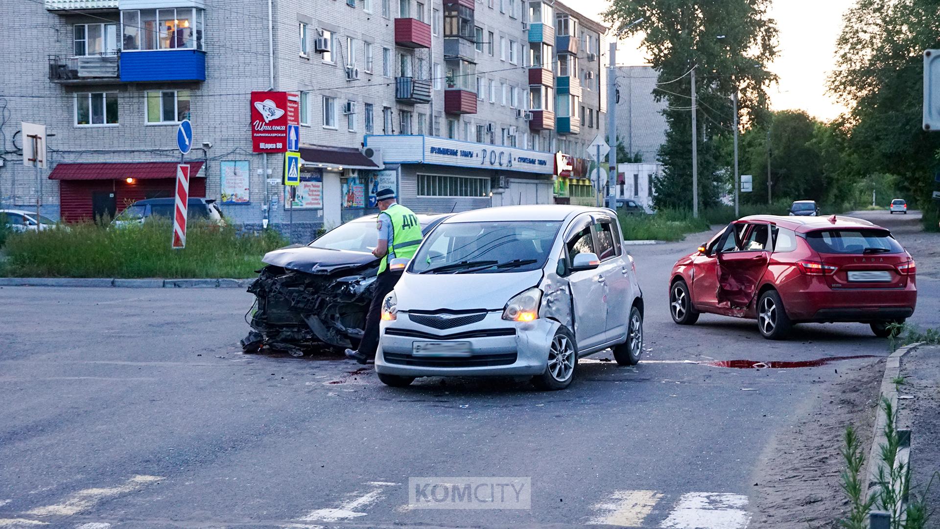 Один человек пострадал в тройном ДТП на Культурной — Щорса