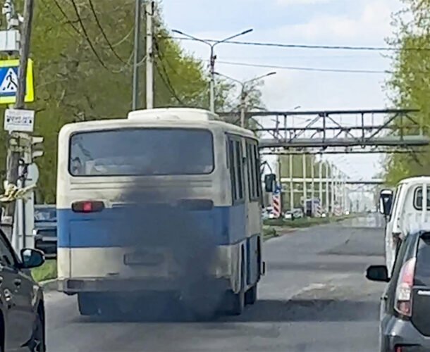 Охоту за вонючими автобусами открыли в Комсомольске
