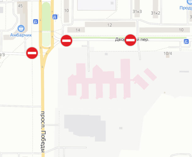 Переулок Дворцовый у недостроенной детской больницы перекроют на три месяца