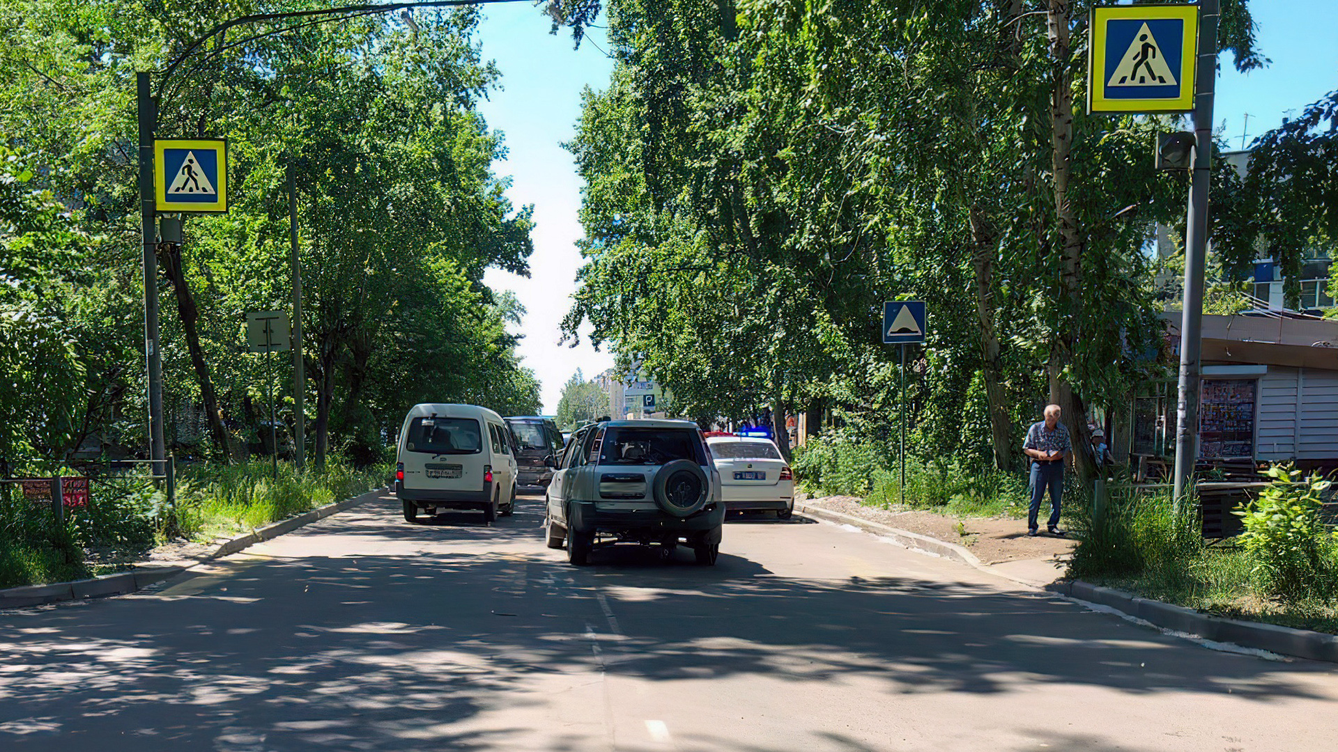 На Орехова сбили пешехода на «зебре»