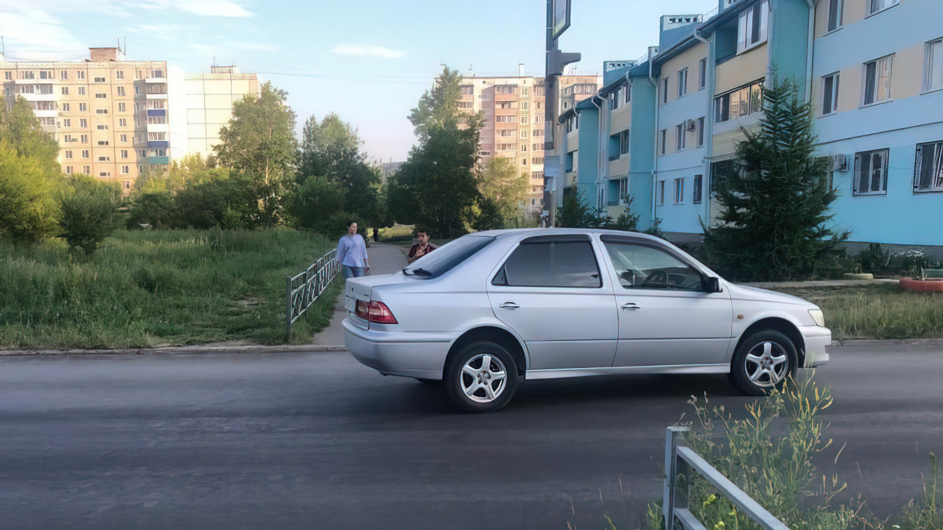 На Дворцовом Виста сбила двухлетнюю девочку