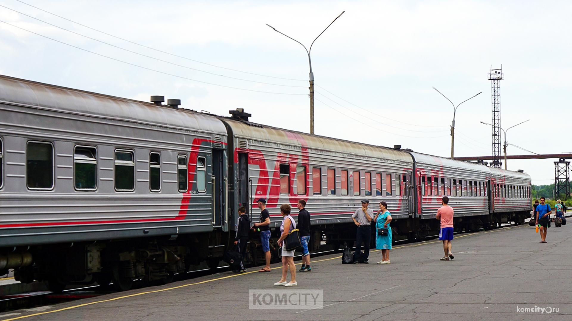 У амурского зайца не получилось уехать в Эльбан на крыше поезда 